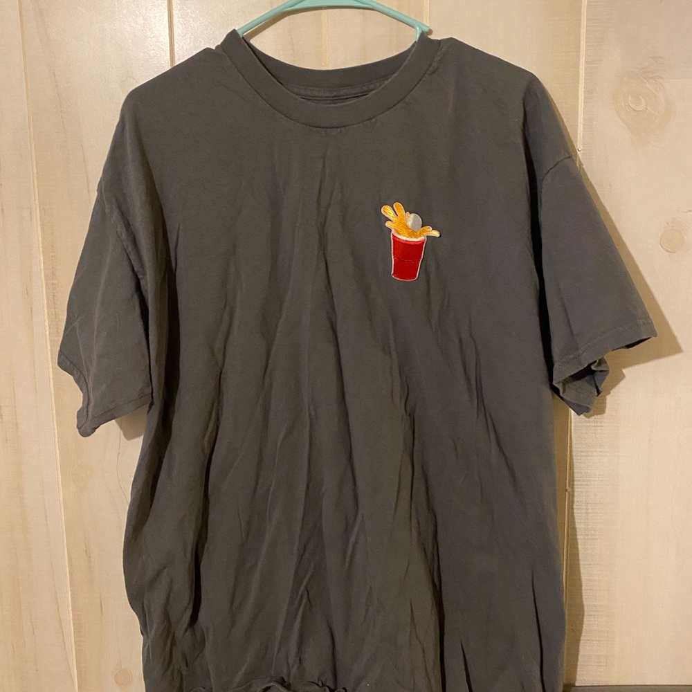 Beer Pong Embroidered Shirt
